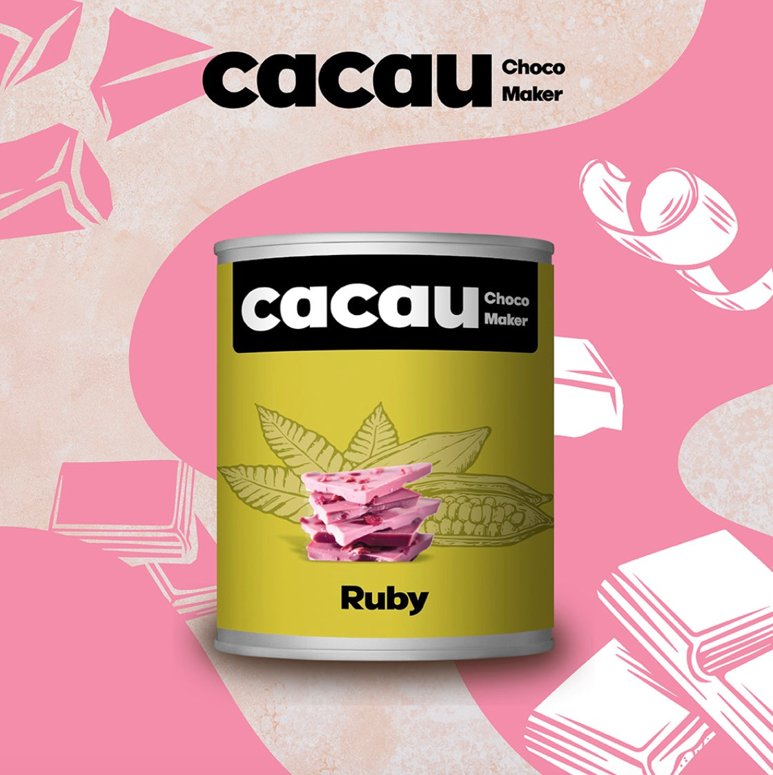 Cacau σοκολάτα Ruby 360gr