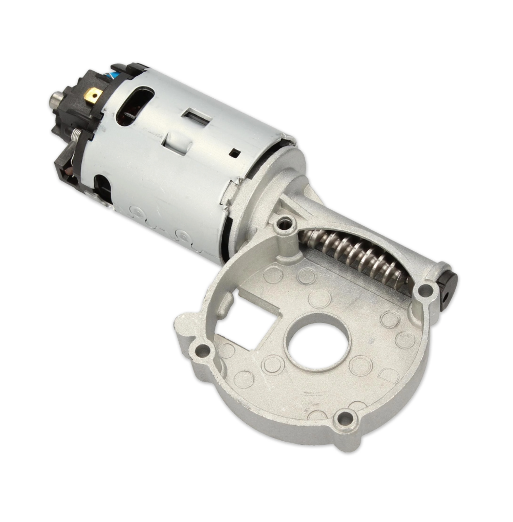Coffee grinder motor assembly
