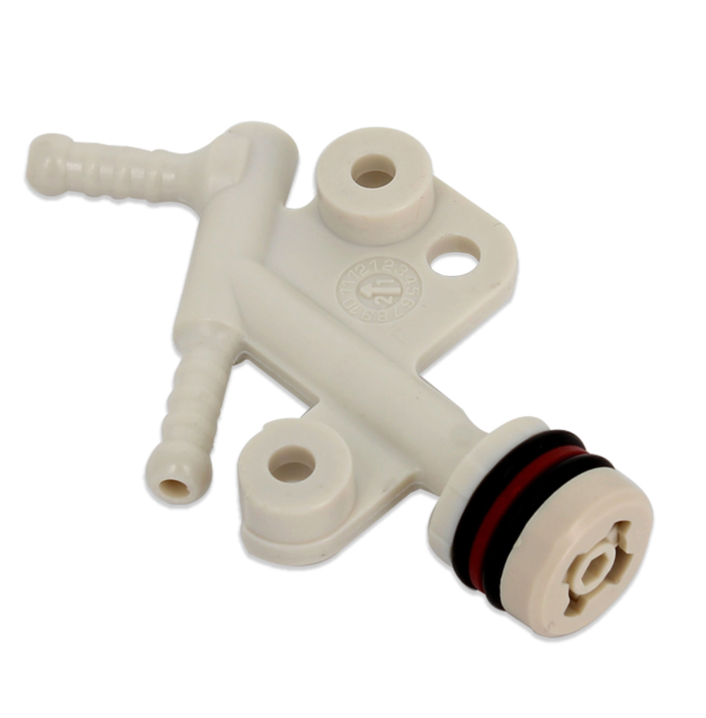 Water/steam regulator tap