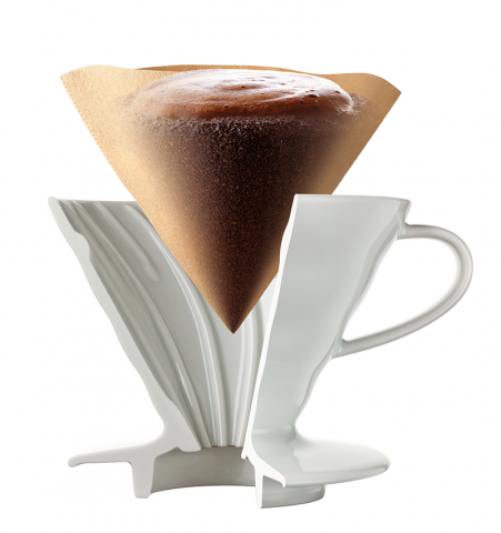 Hario Coffee Dripper 02 white V60 Ceramic