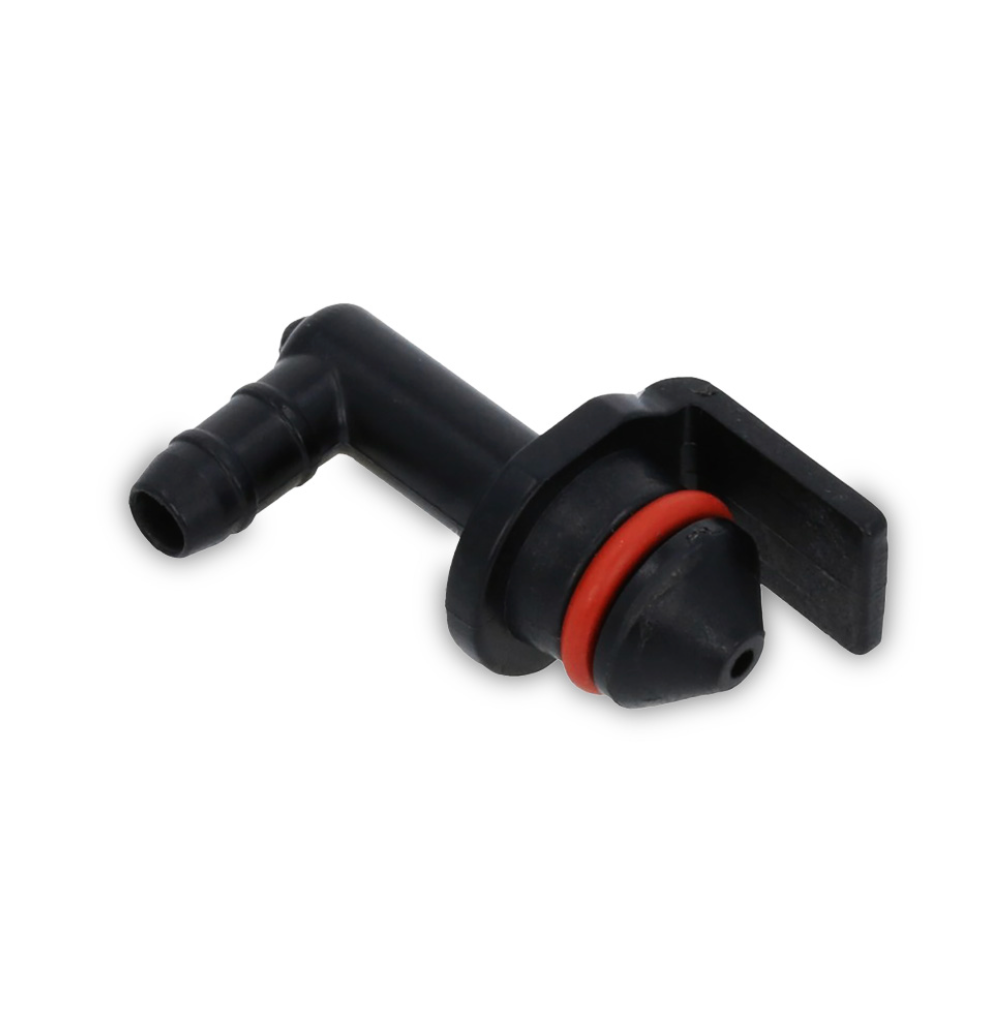 Carafe steam outlet connection