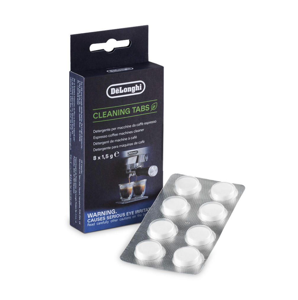 Coffee machine cleaning tabs