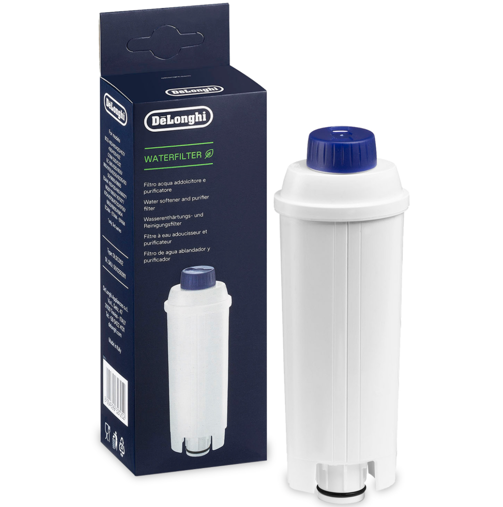 Coffee machine softener water filter