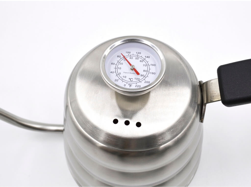 Βelogia ktl 010002 1200ml Inox Βραστήρας Έκχυσης με Θερμόμετρο