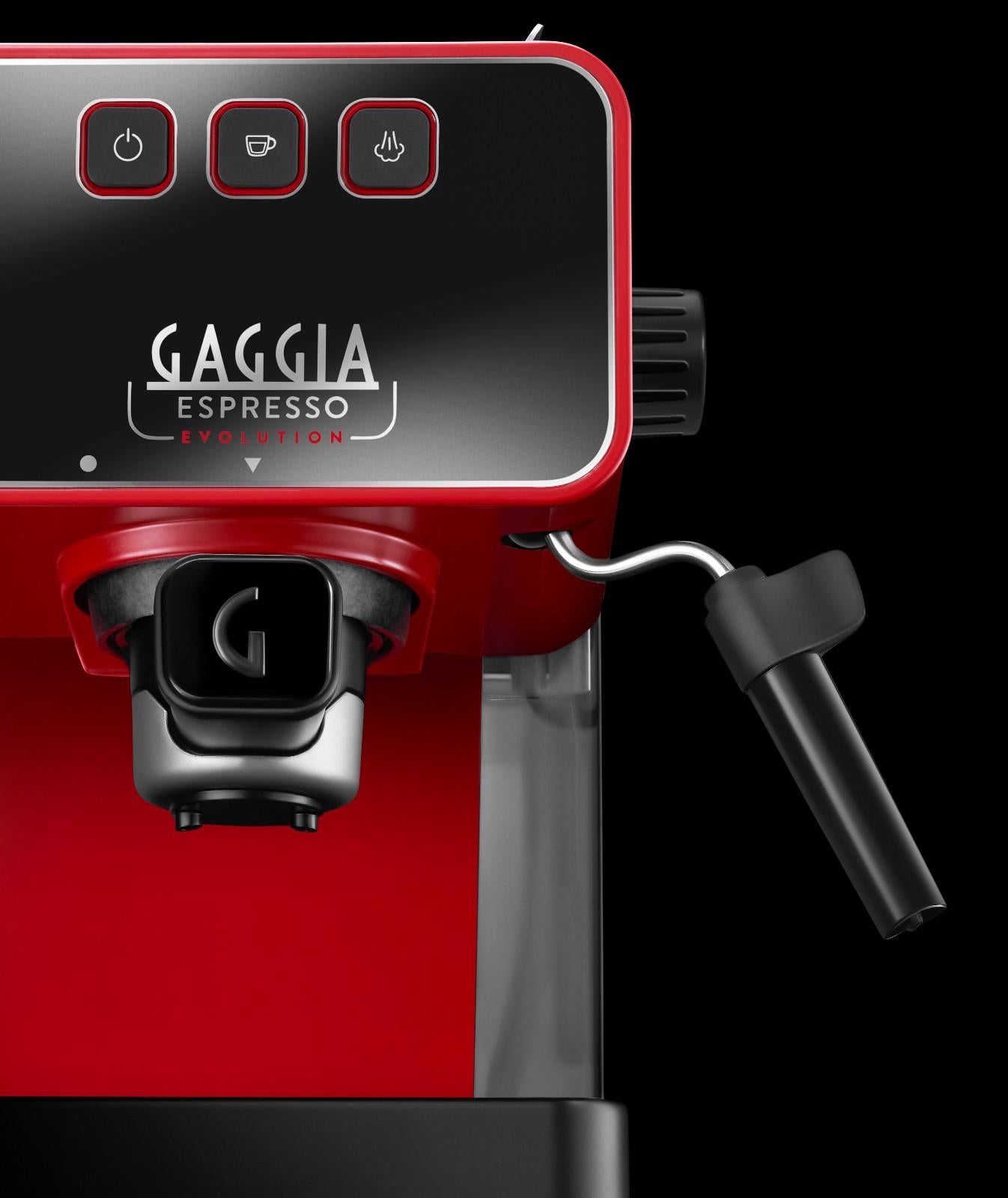 Gaggia Espresso Evolution Lava Red