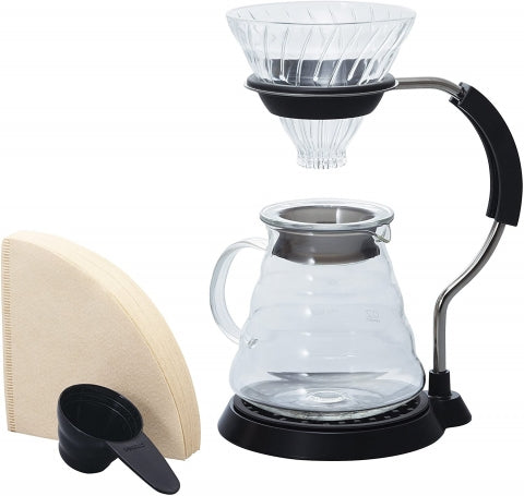 Hario V60 Arm Stand Glass Dripper Set G