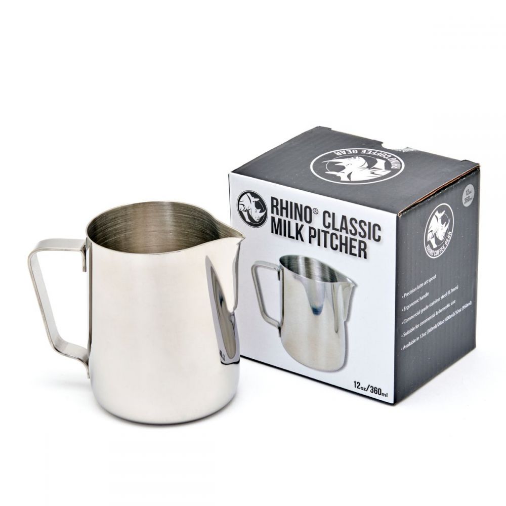 Rhino Classic ΙΝΟΧ γαλατιέρα 360ml