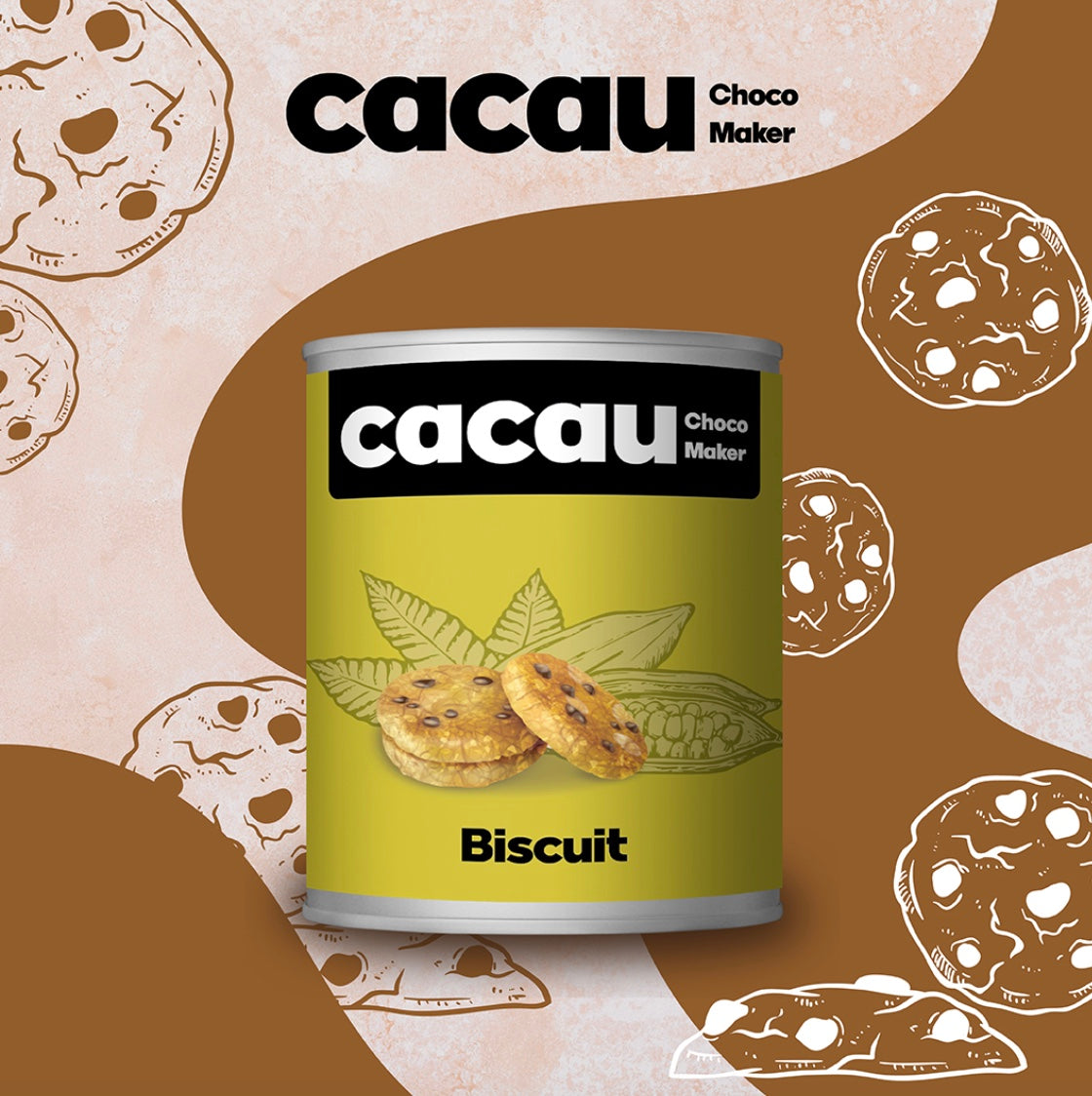 Cacau σοκολάτα biscuit 360gr