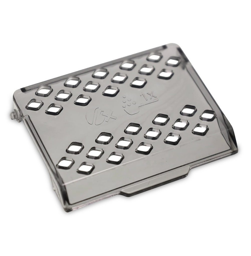 Cover for coffee container compartment