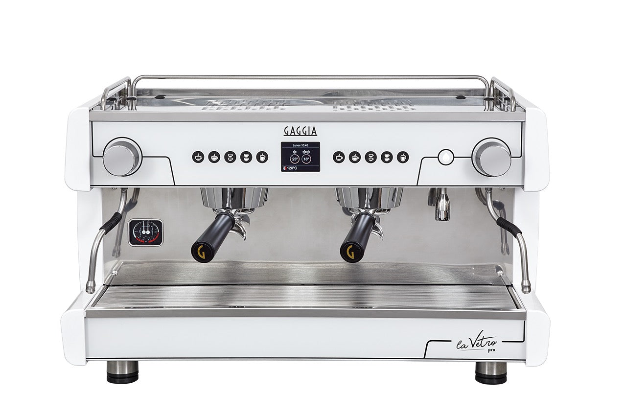Gaggia La Vetro Pro 2 Group White