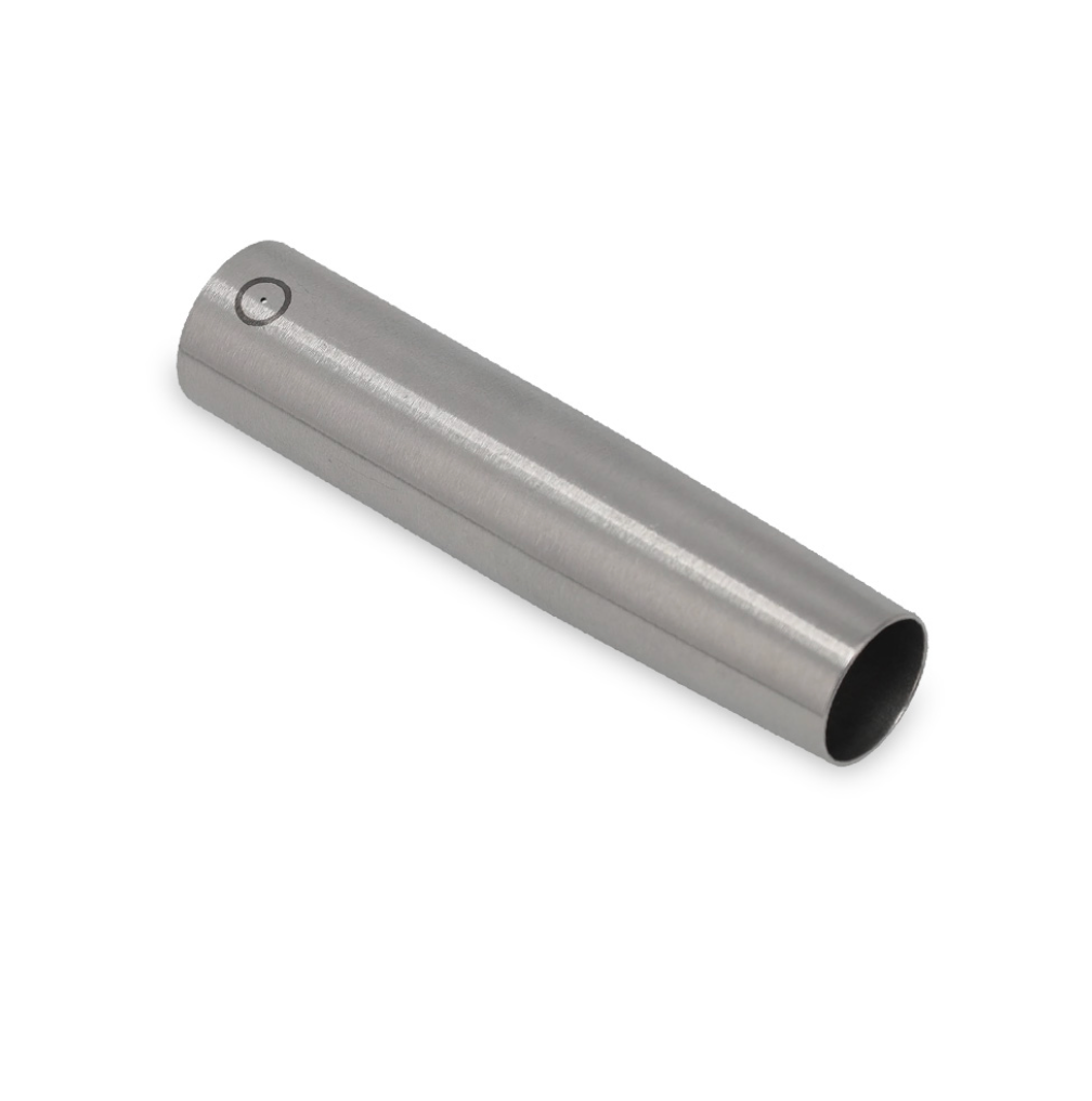 Chromed milk frother cover