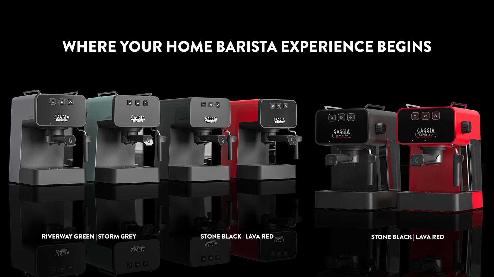 Gaggia Espresso Deluxe River Way Green