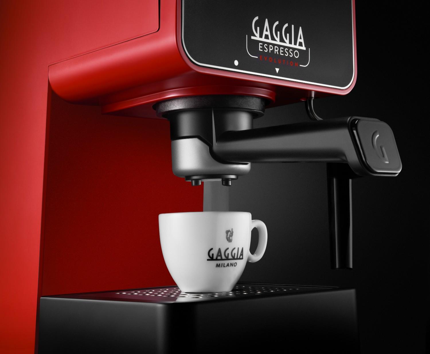 Gaggia Espresso Evolution Lava Red