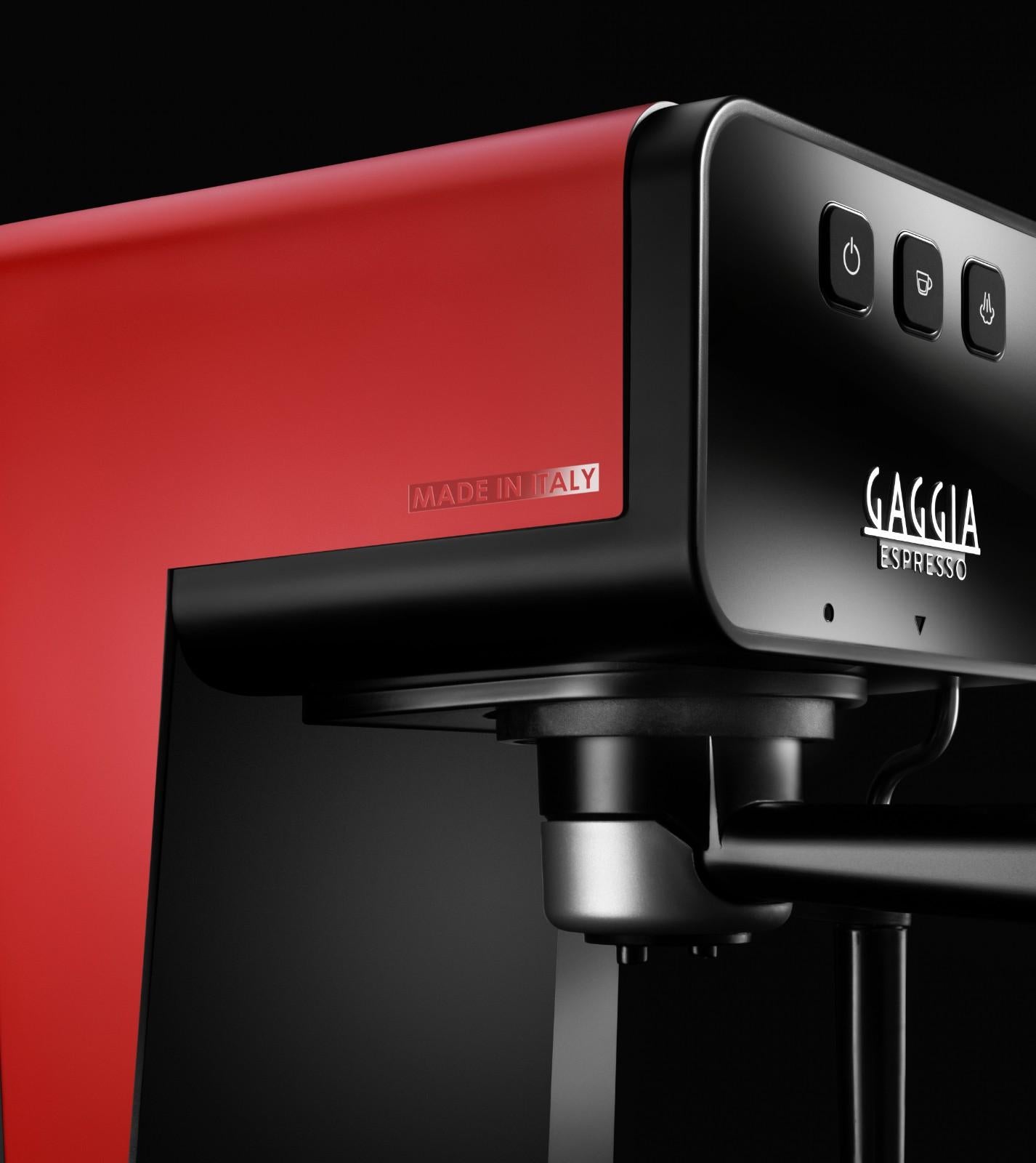 Gaggia Espresso Style Lava Red